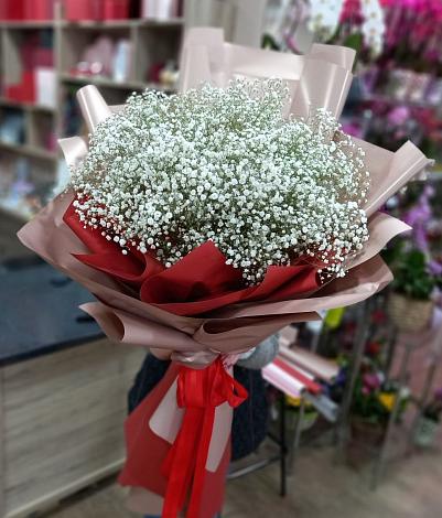 Букет цветов из: Гипсофила в Новошешминск