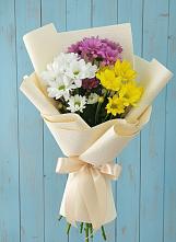 Букет цветов из:  Хризантемы #REPLACE_PRED# Новошешминск