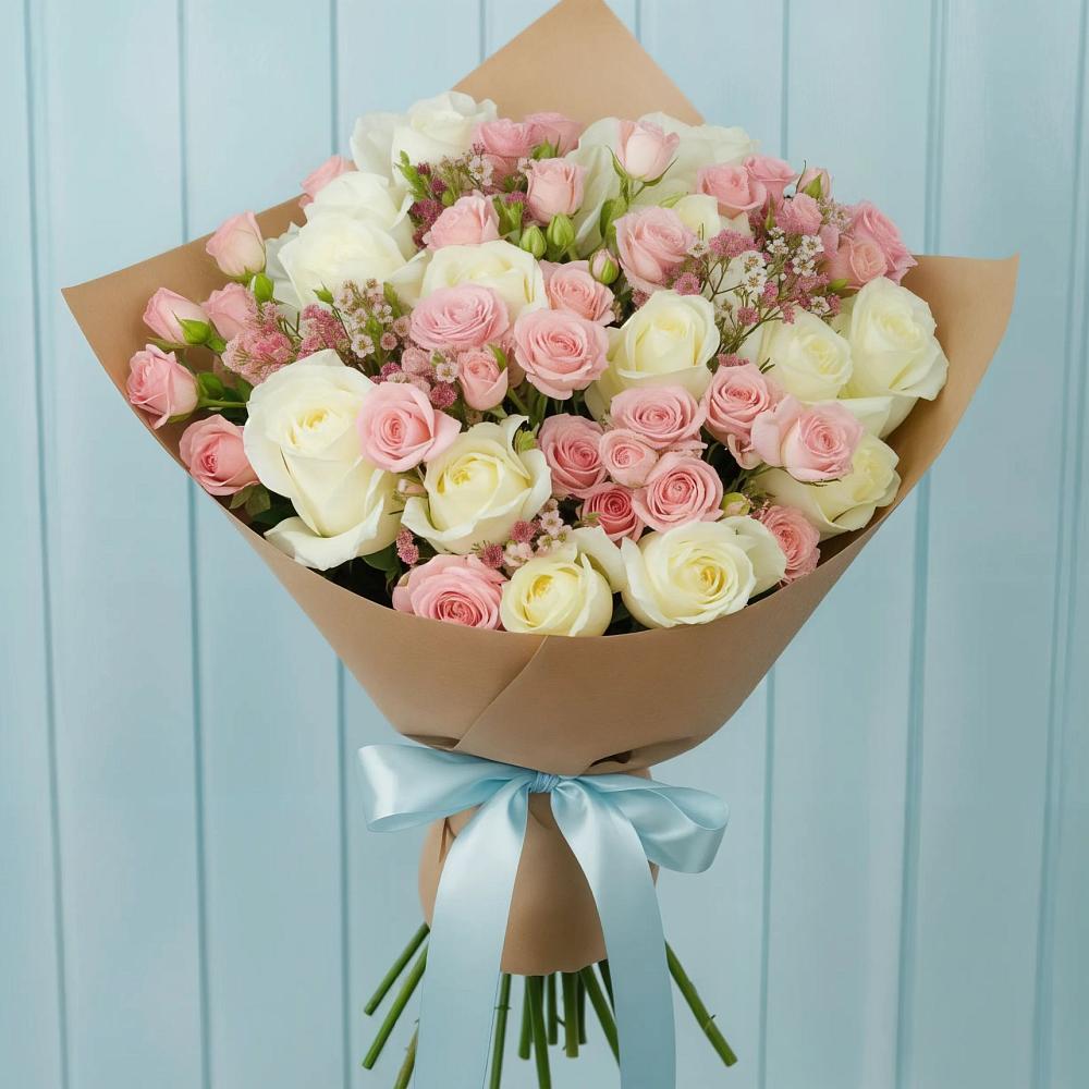 Букет цветов из: Розы в Новошешминск