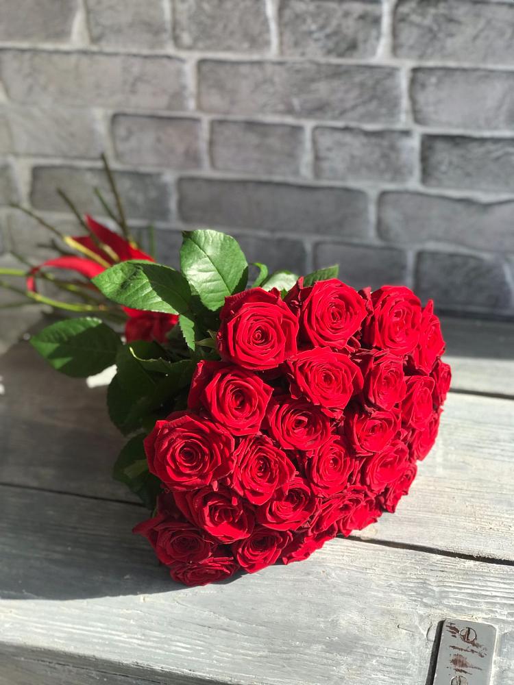 Букет Красные розы Фридом в Новошешминск