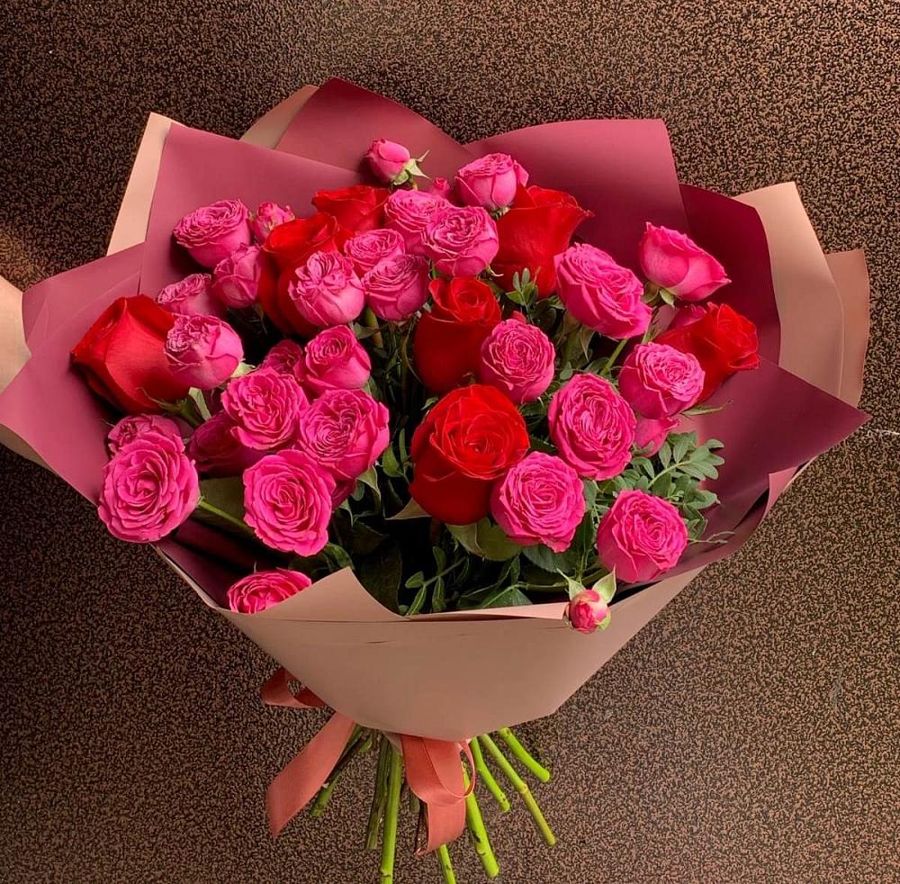 Букет В объятьях нежности в Новошешминск