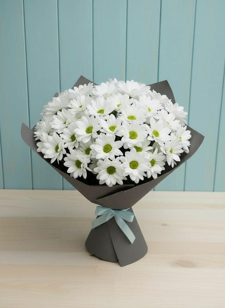 Букет цветов из: Хризантемы в Новошешминск