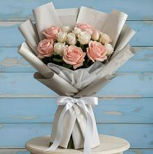 Букет цветов из:  Розы #REPLACE_PRED# Новошешминск