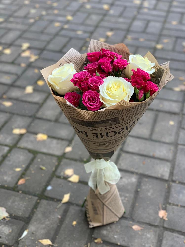 Букет цветов из: Розы в Новошешминск