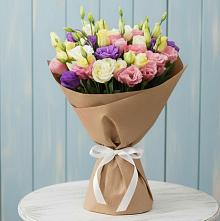 Букет цветов из:  Лизиантусы в Новошешминск