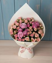 Букет цветов из:  Розы #REPLACE_PRED# Новошешминск